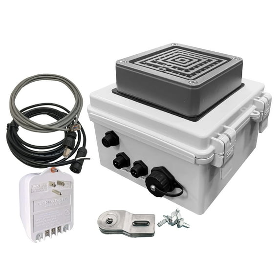 Netbell-KB All-In-One Extra Loud Automatic Factory Warehouse Break Buzzer System with Free Web-Based Bell Timer Software