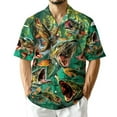 thumbnail image 1 of Netecom Musky Fishing Hawaiian Shirt for Men Women, Fishing Lover Gifts, Fisherman Button Down Summer Beach Shirts, S-5XL, 1 of 6