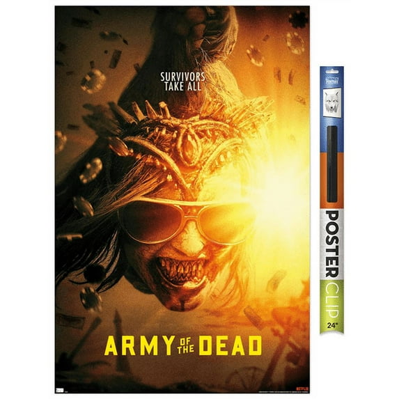 Netflix Army Of The Dead - Crowhead Wall Poster, 22.375" x 34"