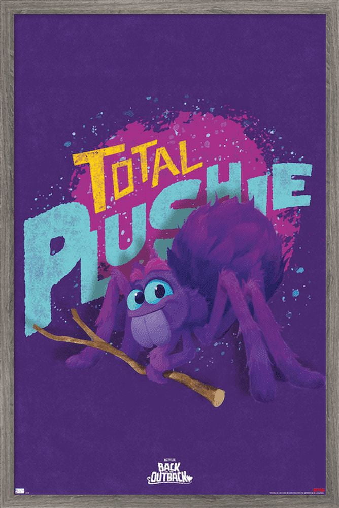 Netflix Back to the Outback - Total Plushie Wall Poster, 14.725" x 22.375", Framed