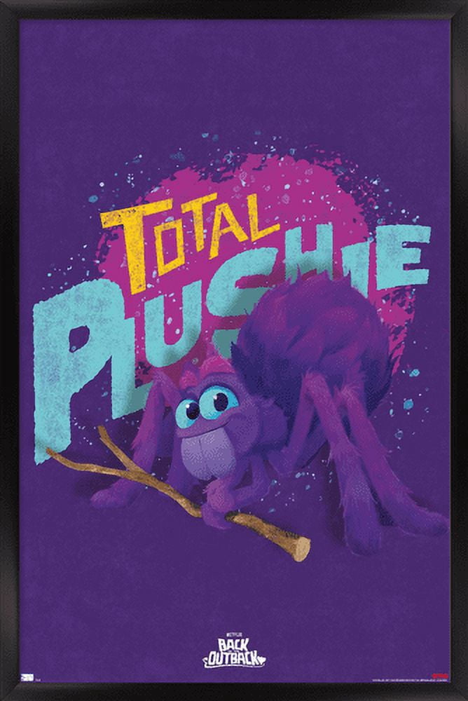 Netflix Back to the Outback - Total Plushie Wall Poster, 14.725" x 22.375", Framed