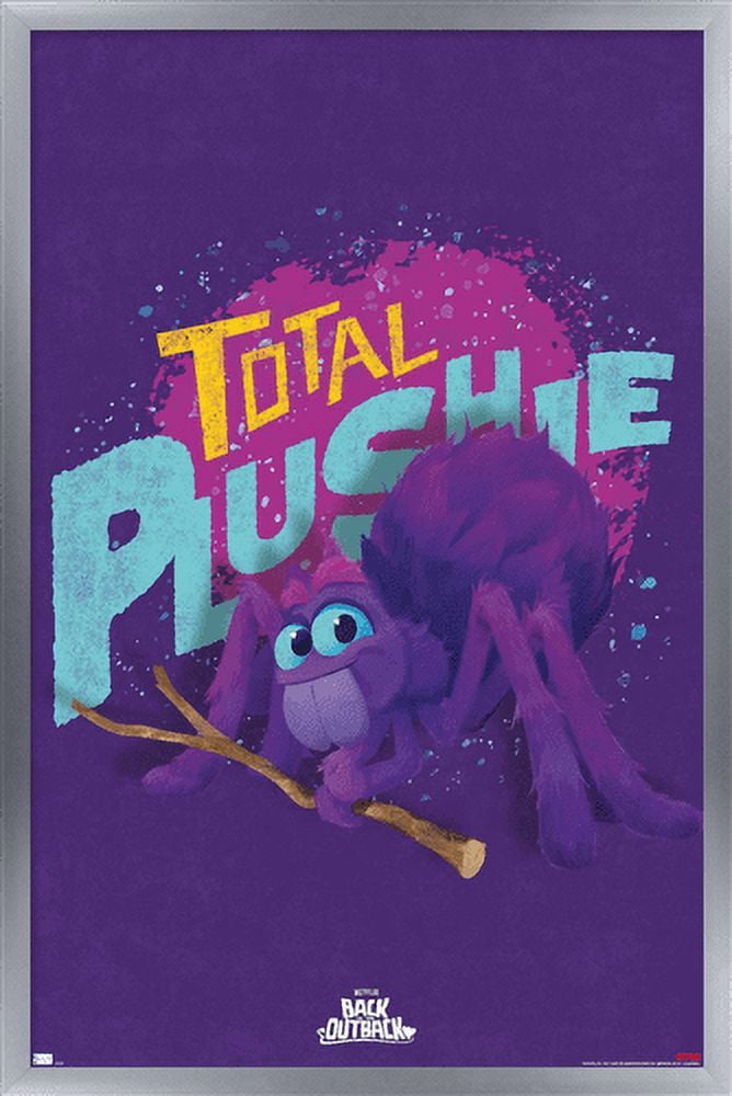 Netflix Back to the Outback - Total Plushie Wall Poster, 14.725" x 22.375", Framed