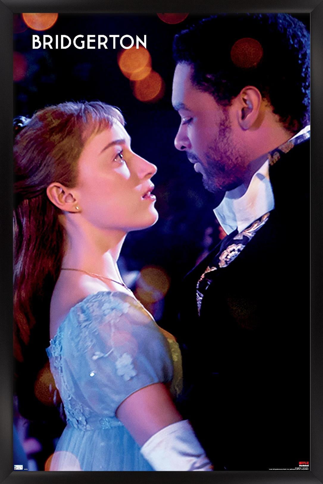 Netflix Bridgerton - Dance Wall Poster, 22.375" x 34", Framed