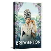 Netflix Bridgerton - Queen Charlotte Canvas Wall Poster, 14.725" x 22.375"