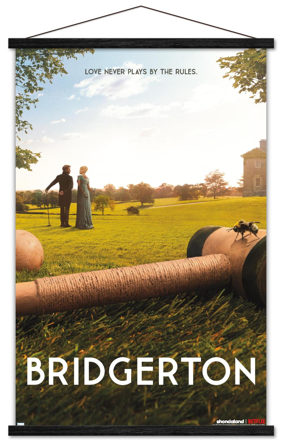 Netflix Bridgerton: Season 2 - One Sheet Wall Poster with Magnetic Frame, 22.375" x 34"