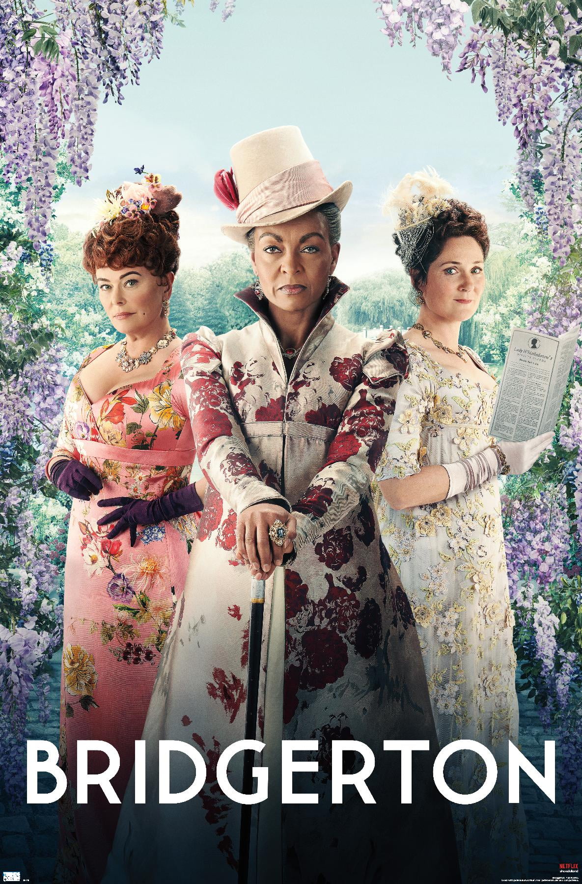 Netflix Bridgerton Trio Wall Poster, 14.725" x 22.375"