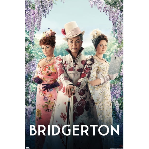 Netflix Bridgerton - Trio Wall Poster, 14.725" x 22.375"