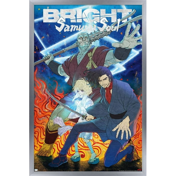 Netflix Bright Samurai Soul - Key Art Wall Poster, 14.725" x 22.375", Framed