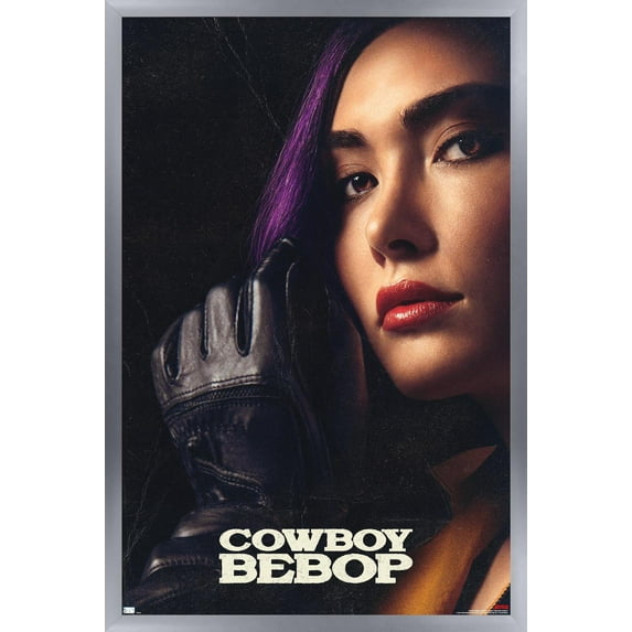 Netflix Cowboy Bebop - Faye One Sheet Wall Poster, 14.725" x 22.375" Framed