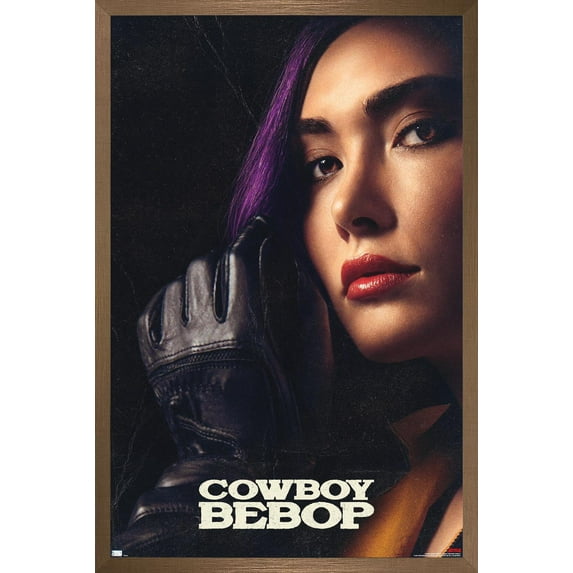 Netflix Cowboy Bebop - Faye One Sheet Wall Poster, 22.375" x 34" Framed