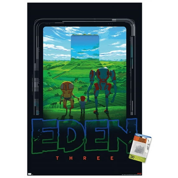 Netflix Eden - Group Wall Poster with Pushpins, 22.375" x 34"