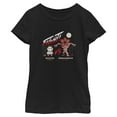 thumbnail image 1 of Netflix Girls' Stranger Things Eleven vs Demogorgon Pixels T Shirt, 1 of 4