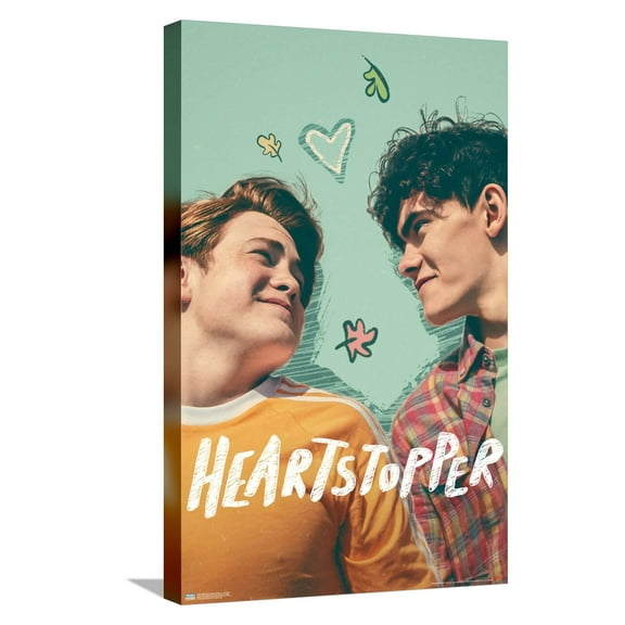 Netflix Heartstopper: Season 1 - One Sheet Canvas Wall Poster, 14.725" x 22.375"