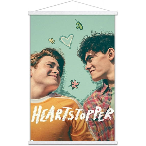 Netflix Heartstopper: Season 1 - One Sheet Wall Poster with Magnetic Frame, 22.375" x 34"