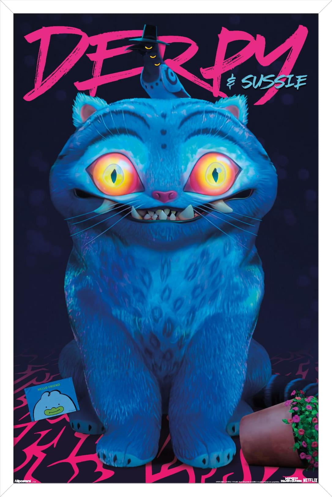 Netflix KPop Demon Hunters (2025) - Derpy & Sussie Wall Poster