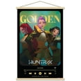 thumbnail image 1 of Netflix KPop Demon Hunters (2025) - Golden Playlist Wall Poster with Magnetic Frame, 22.375" x 34", 1 of 5