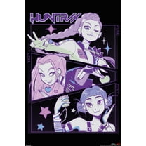 Netflix KPop Demon Hunters (2025) - Huntrix Illustration Wall Poster, 22.375" x 34"
