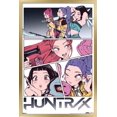 thumbnail image 1 of Netflix KPop Demon Hunters (2025) - Huntrix Manga Panels Wall Poster, 22.375" x 34" Framed, 1 of 5
