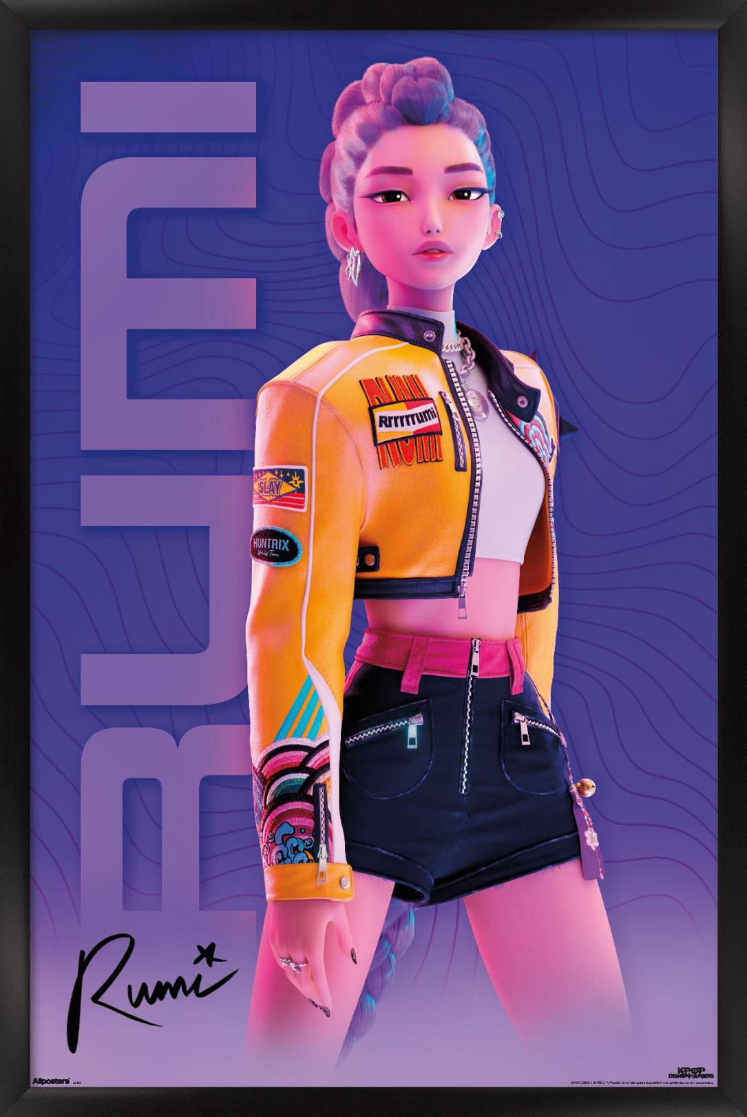 Netflix KPop Demon Hunters (2025) - Huntrix Rumi Solo Wall Poster