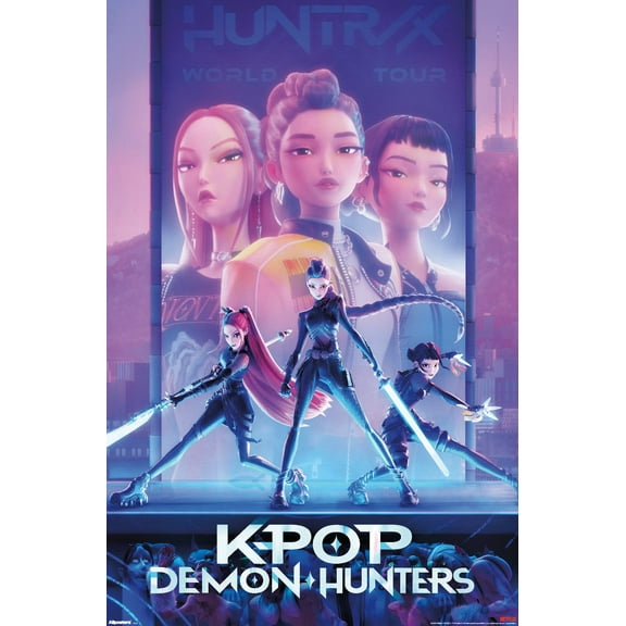 Netflix KPop Demon Hunters (2025) - One Sheet Wall Poster, 22.375" x 34"