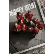 Netflix La Casa de Papel - Money Heist Roof Wall Poster, 14.725" x 22.375"