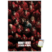 Netflix La Casa de Papel - One Sheet Wall Poster, 14.725" x 22.375"