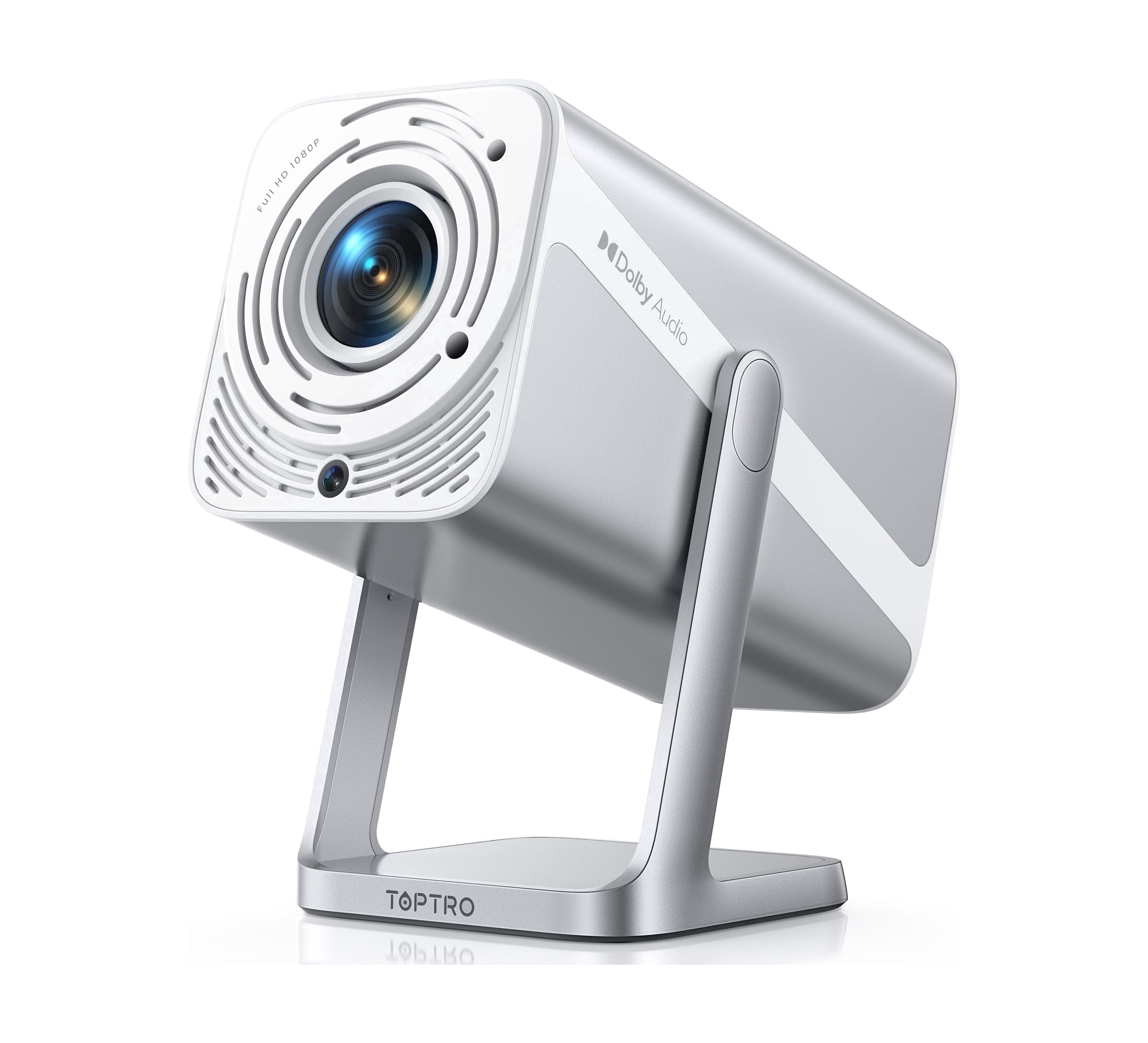 TOPTRO Smart 4K Projector with WiFi 6 and Bluetooth 5.2, Native
