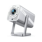 TOPTRO Smart Projector, Built-in Streaming Apps, Native 1080P Support 4K, Dolby Audio, Wi-Fi 6 & Bluetooth, Auto Focus & Keystone, 360° Rotatable Stand