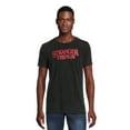 thumbnail image 1 of Netflix Stranger Logo, Men's Apparel Graphic T-shirt, Sizes S-3XL (Men's Big & Tall), 1 of 9