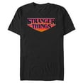 thumbnail image 1 of Netflix Men's Stranger Things Vintage Orange Shadow Classic Logo T Shirt, 1 of 5