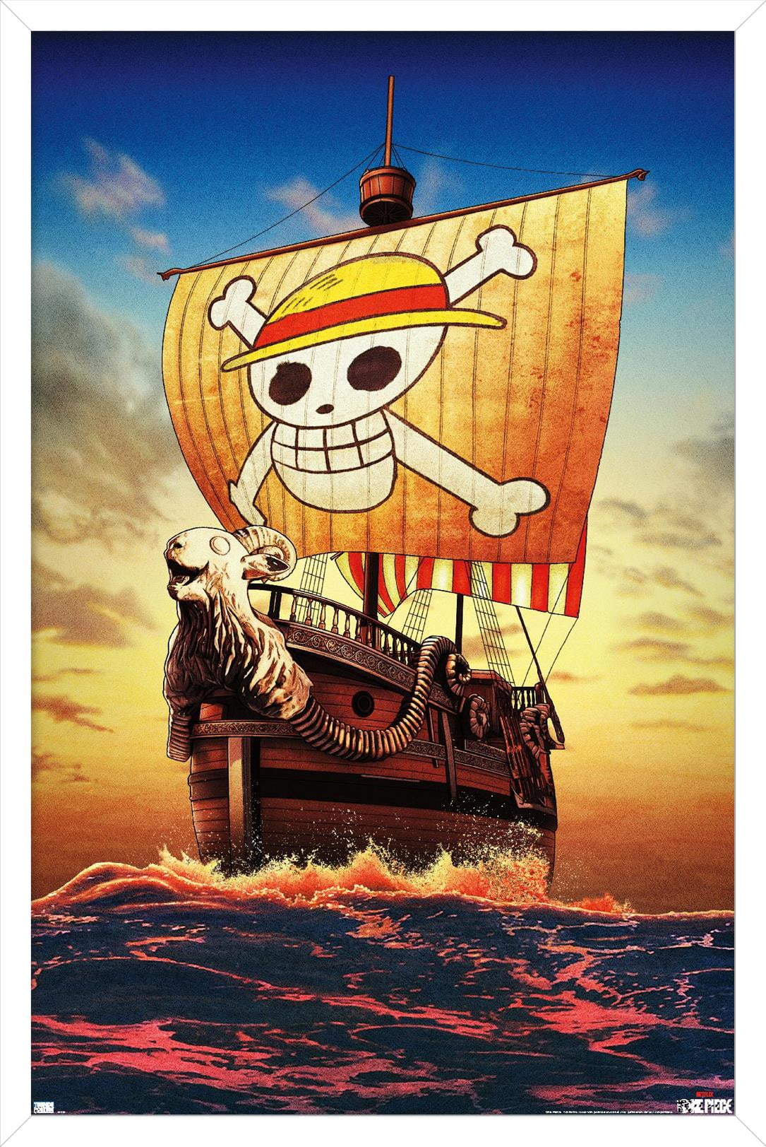 One Piece anime Wall Art Going Merry official merch