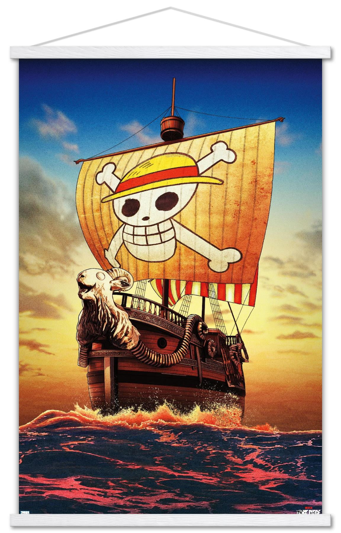 Netflix One Piece - Going Merry One Sheet Wall Poster, 22.375 x 34 