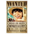 thumbnail image 1 of Netflix One Piece - Luffy Wanted Wall Poster, 22.375" x 34" Framed, 1 of 4