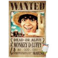 thumbnail image 1 of Netflix One Piece - Luffy Wanted Wall Poster, 22.375" x 34", 1 of 4