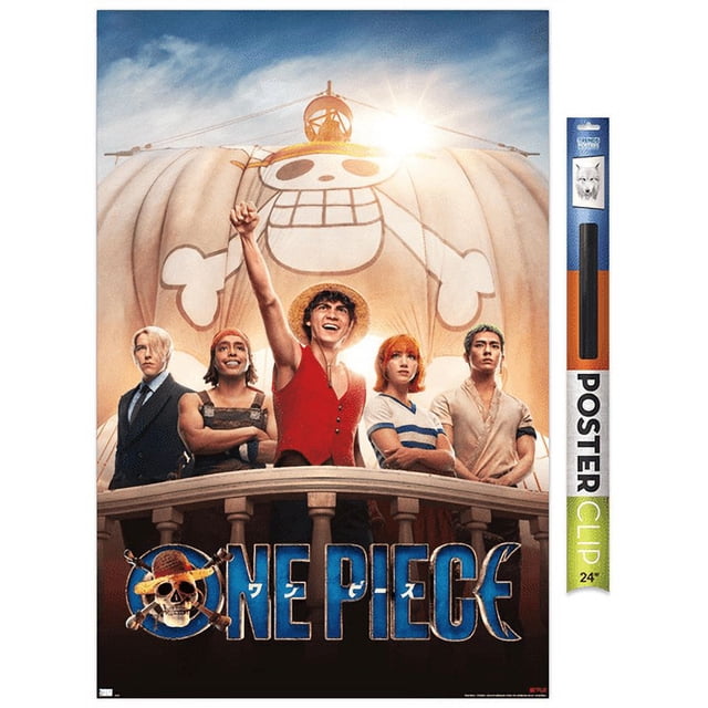 Sheet Sposter Netflix One Piece - One Sheet Wall Poster, 22.375