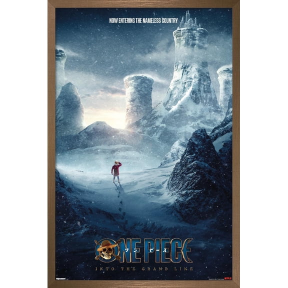 Netflix One Piece: Season 2 (2026) - Drum Island Key Art Wall Poster, 22.375" x 34" Framed