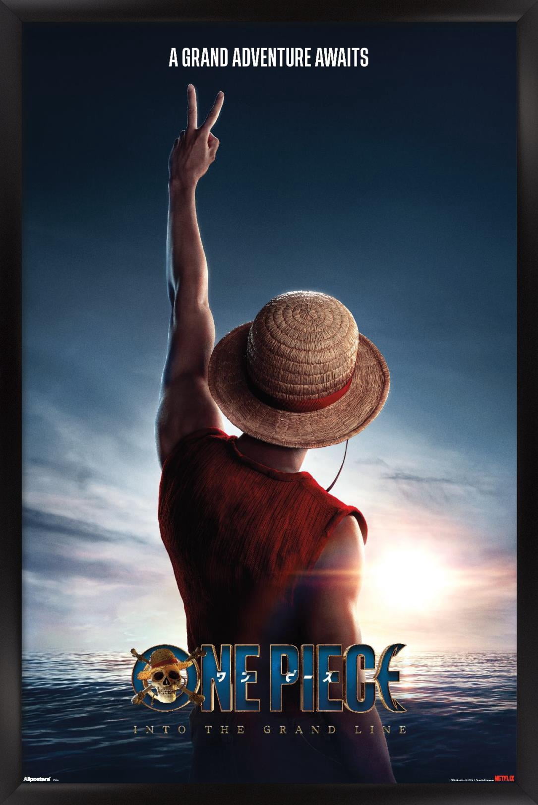 Netflix One Piece: Season 2 (2026) - Luffy Teaser Key Art Wall