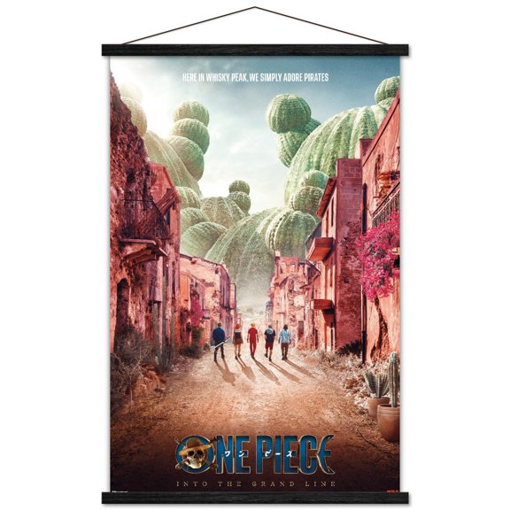 Netflix One Piece: Season 2 (2026) - Whisky Peak Key Art Wall Poster with Magnetic Frame, 22.375" x 34"