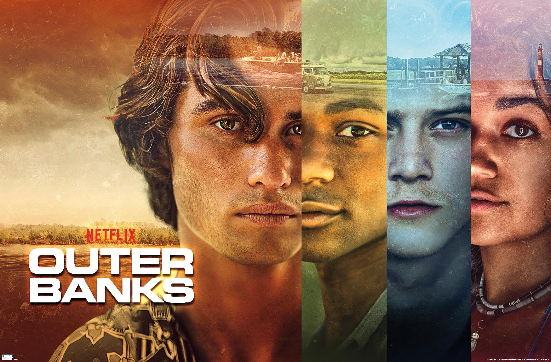 Outer Banks Faces Poster 22.375 x 34 inches in Nepal at NPR 3412