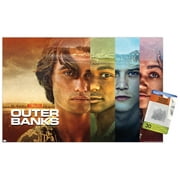 Netflix Outer Banks - Faces Wall Poster with Pushpins, 14.725" x 22.375"