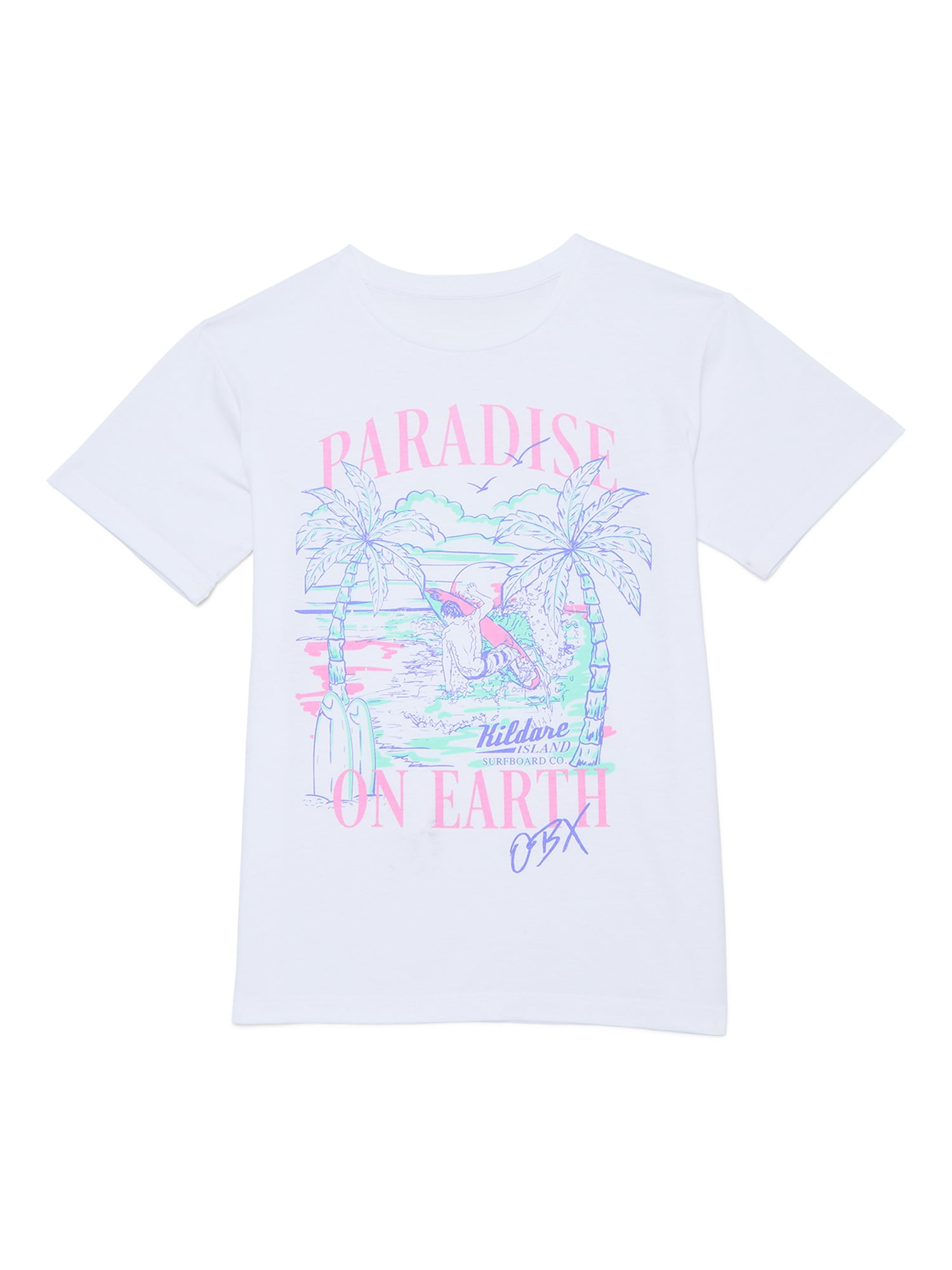 Netflix Outer Banks Girls Graphic Tee with Short Sleeves, Sizes 4-18