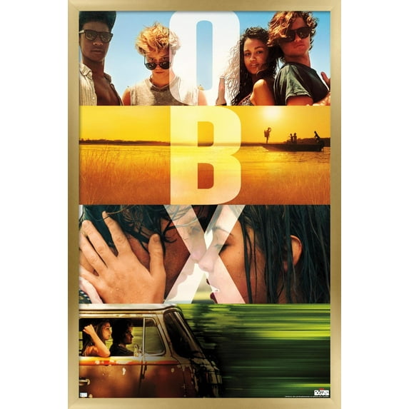 Netflix Outer Banks - OBX Wall Poster, 22.375" x 34", Framed