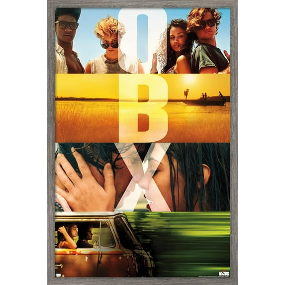 Netflix Outer Banks - OBX Wall Poster, 22.375" x 34", Framed