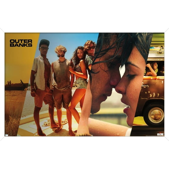 Netflix Outer Banks - Scenes Wall Poster, 22.375" x 34" Framed