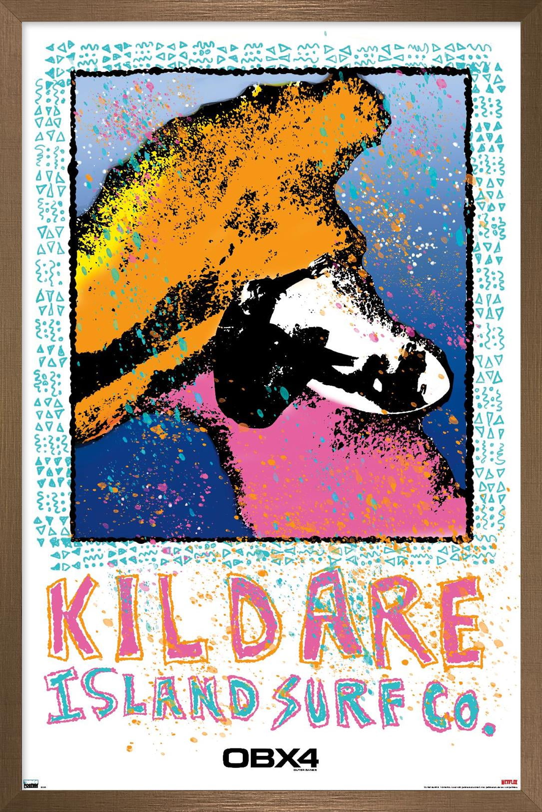 Netflix Outer Banks Season 4 Male Kildare Island Surfboard Co. Wall