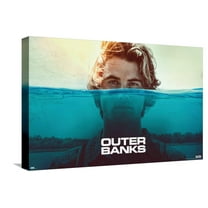 Netflix Outer Banks - Water Canvas Wall Poster, 14.725" x 22.375"