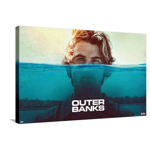 Netflix Outer Banks - Water Canvas Wall Poster, 22.375" x 34"
