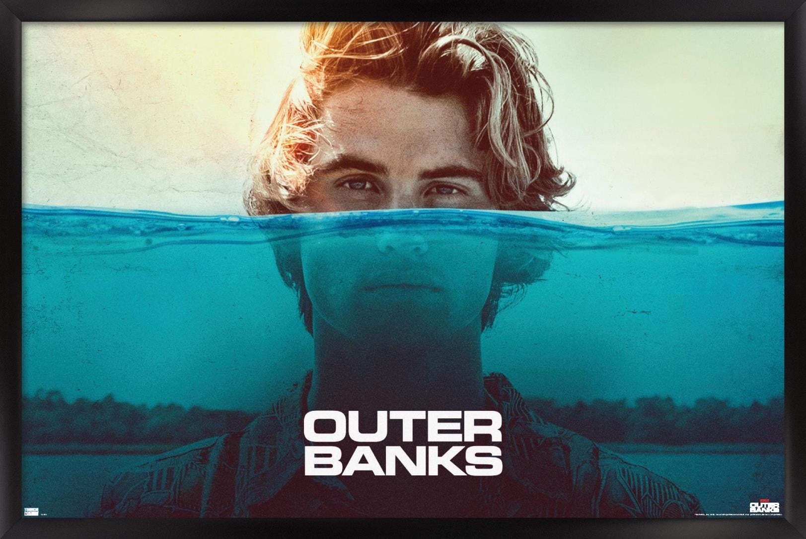 Netflix Outer Banks - Water Wall Poster, 22.375" x 34" Framed