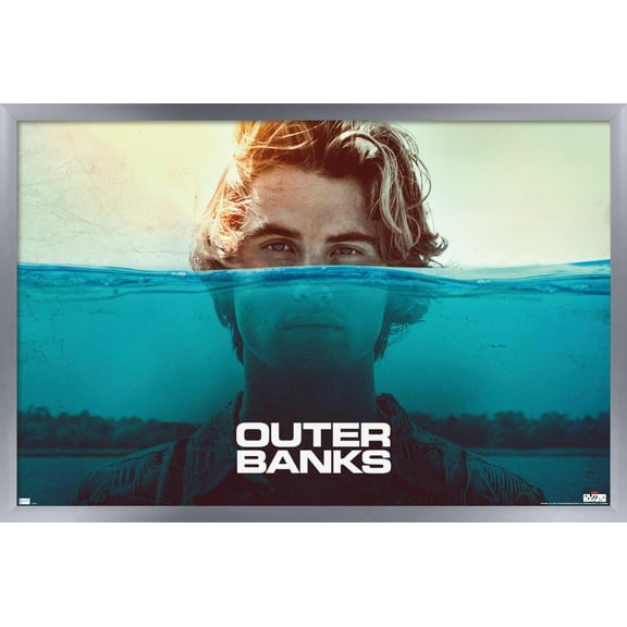 Netflix Outer Banks - Water Wall Poster, 22.375" x 34" Framed