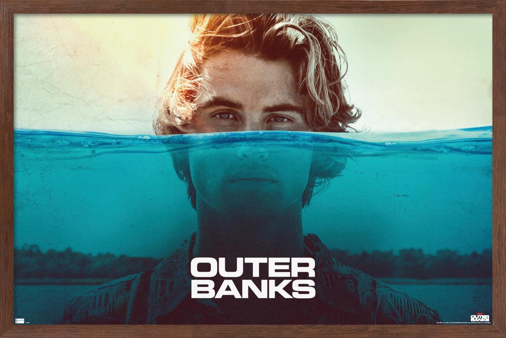 Netflix Outer Banks - Water Wall Poster, 22.375" x 34" Framed